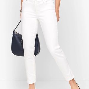Talbots white denim